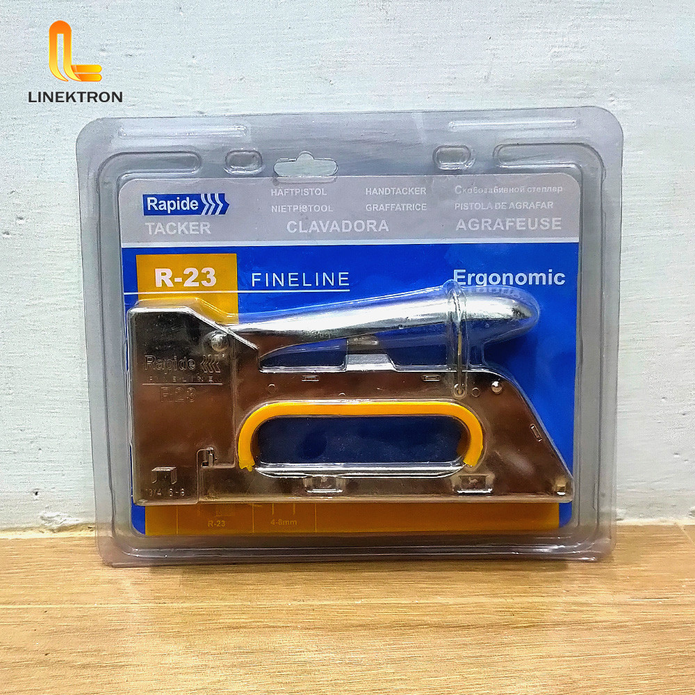 HEKTER GUN TRACKER RAPIDE / STAPLER TEMBAK RAPIDE / CEKREKAN PENGOKOT / STAPLES STAPLER SOFA JOK MOT