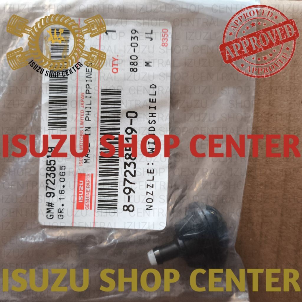 NOZZLE NOSEL AIR WIPER ISUZU DMAX MUX ORIGINAL