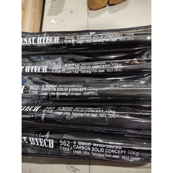 joran pancing iroly lesath high tech 165 180 solid carbon kevlar ulir