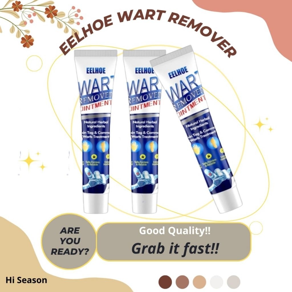 EELHOE PENGHILANG KUTIL TAHI LALAT KRIM KAPALAN WART REMOVER CREAM