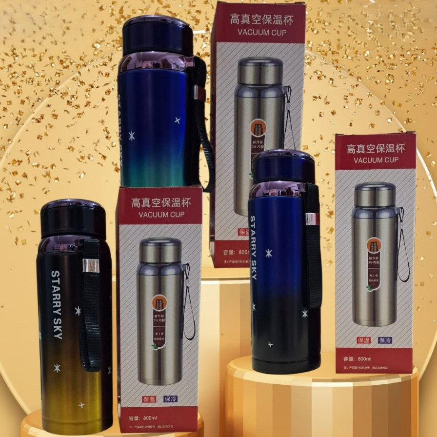 Termos Bintang Stainless 1000ML Tahan Panas Dan Tahan Dingin  / Tumbler Tahan Panas Dingin 24 Jam