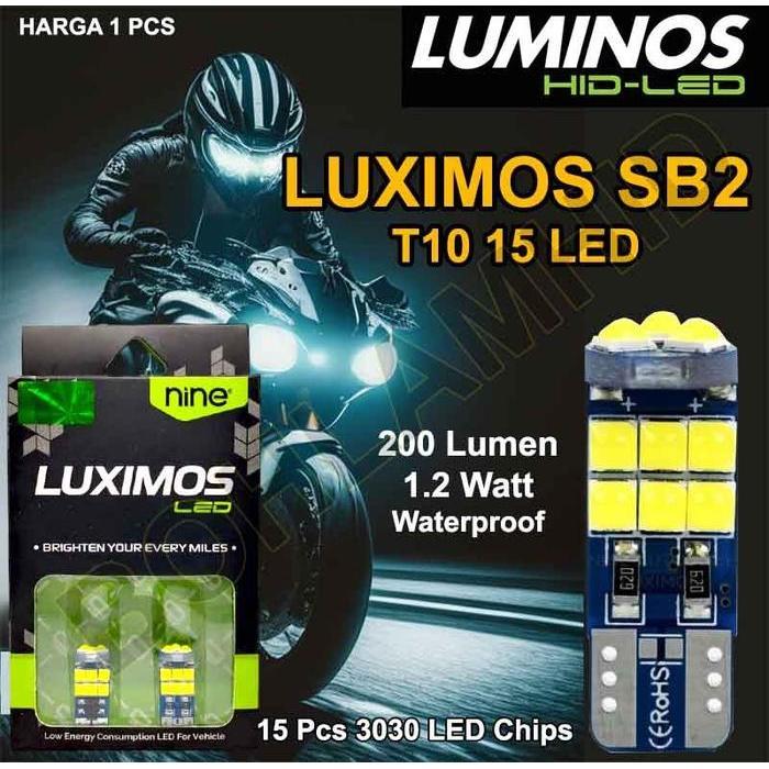 LED Senja Motor Vario 110 Techno T10 Lampu LUXIMOS SB2