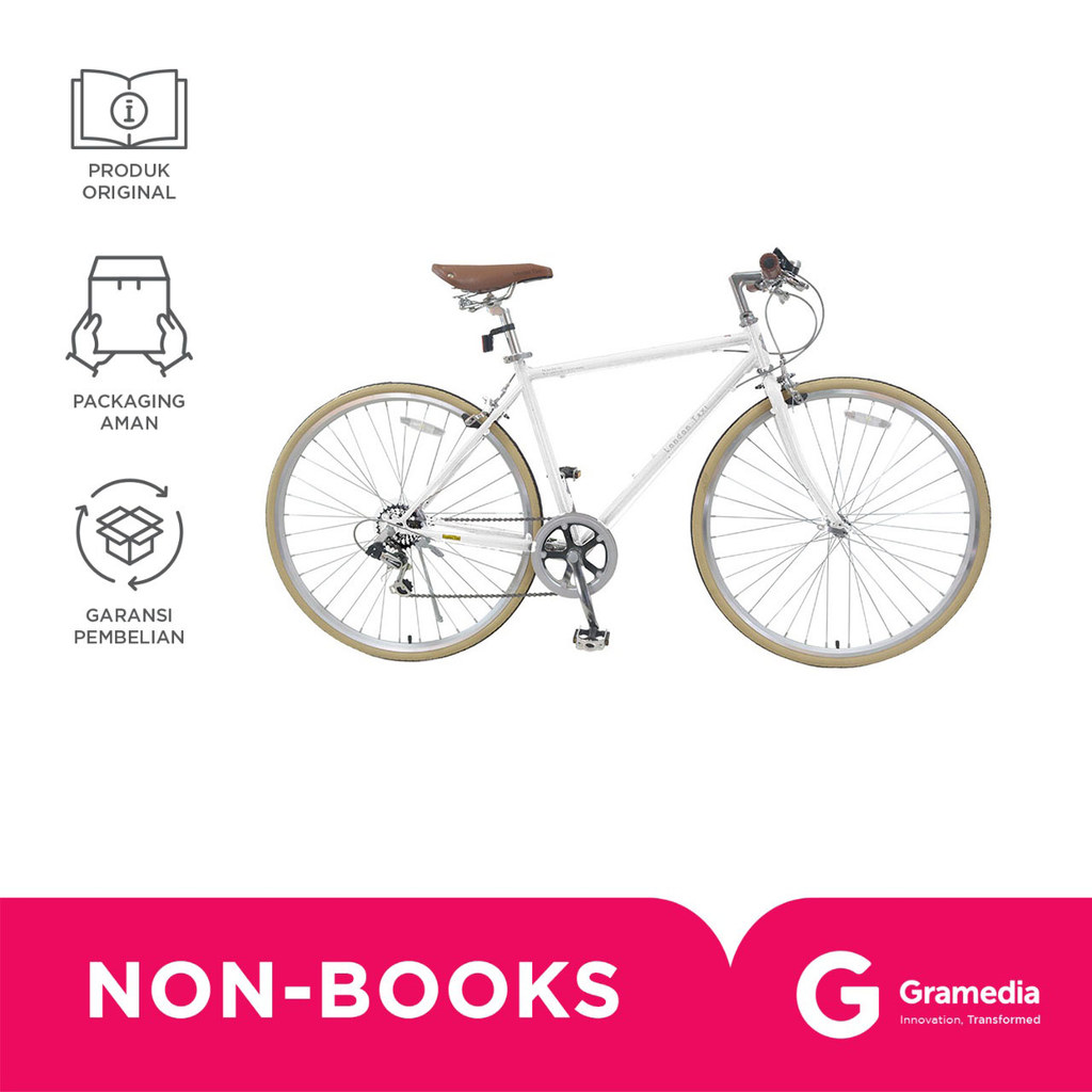 LONDON TAXI ROADBIKE 700 PEARL WHITE