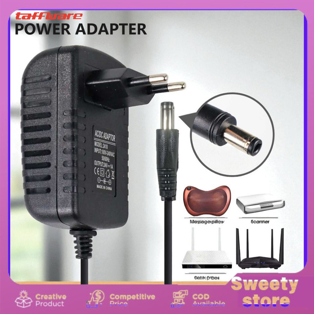 Adaptor 24V 1A Adaptor Power Supply Converter AC to DC 24V 1A LED Strip Adaptor 24V 1A Power Adaptor