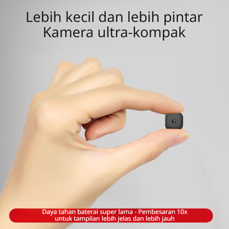 Ukuran Super Mini/HD 1080P/Tahan Air/Night Vision/Baterai Tahan Lama JS- Kamera Keamanan Nirkabel Uk