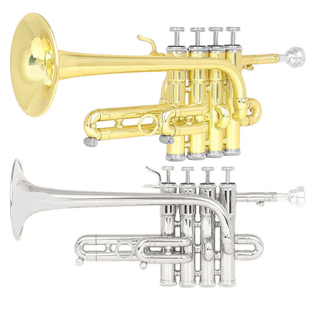 SLADE Professional Bb Tuning Trumpet Music Grang Specialized Trumpet Brass trument Trumpet with Acce