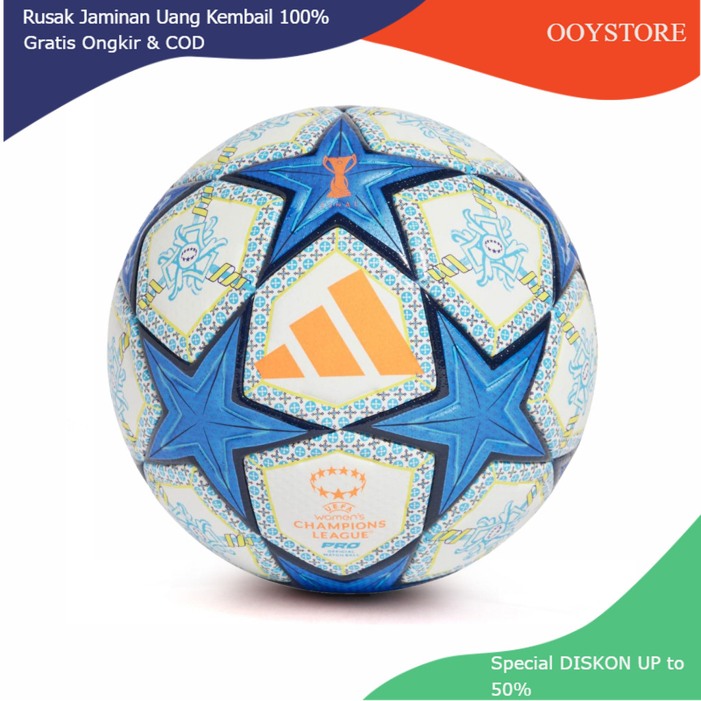 ADD bola sepak ADD CHAMPIONS LEAGUE ORIGINAL bola sepak size 5