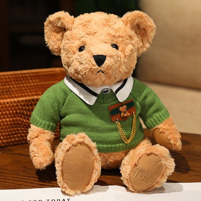 Boutique urso de pelúcia brinquedo boneca bonito vintage clássico urso de pelúcia brinquedos de pelú