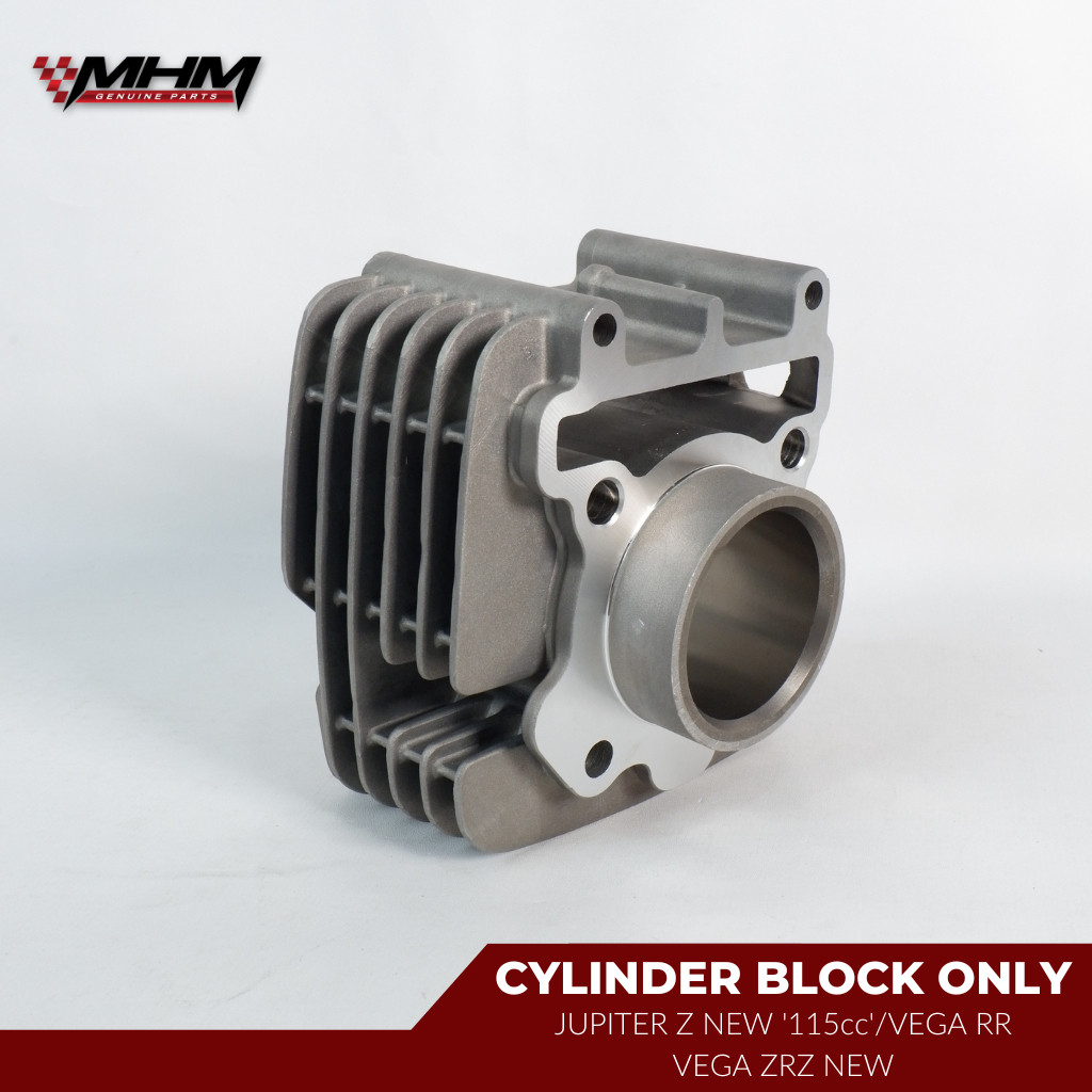 MHM Cylinder Blok Only Jupiter Z New 115cc / Vega Rr / Vega Zr | Blok Seher Jupiter Z New 115cc / Ve