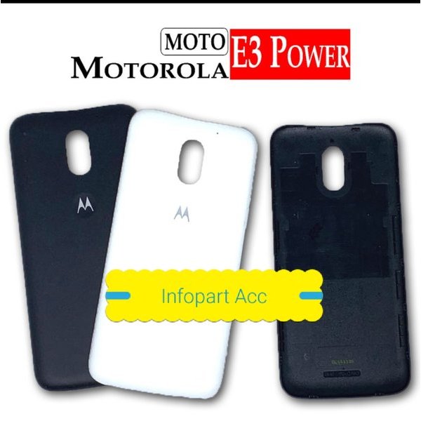 Tutup belakang moto E3 Power - Back casing motorola moto E3 power