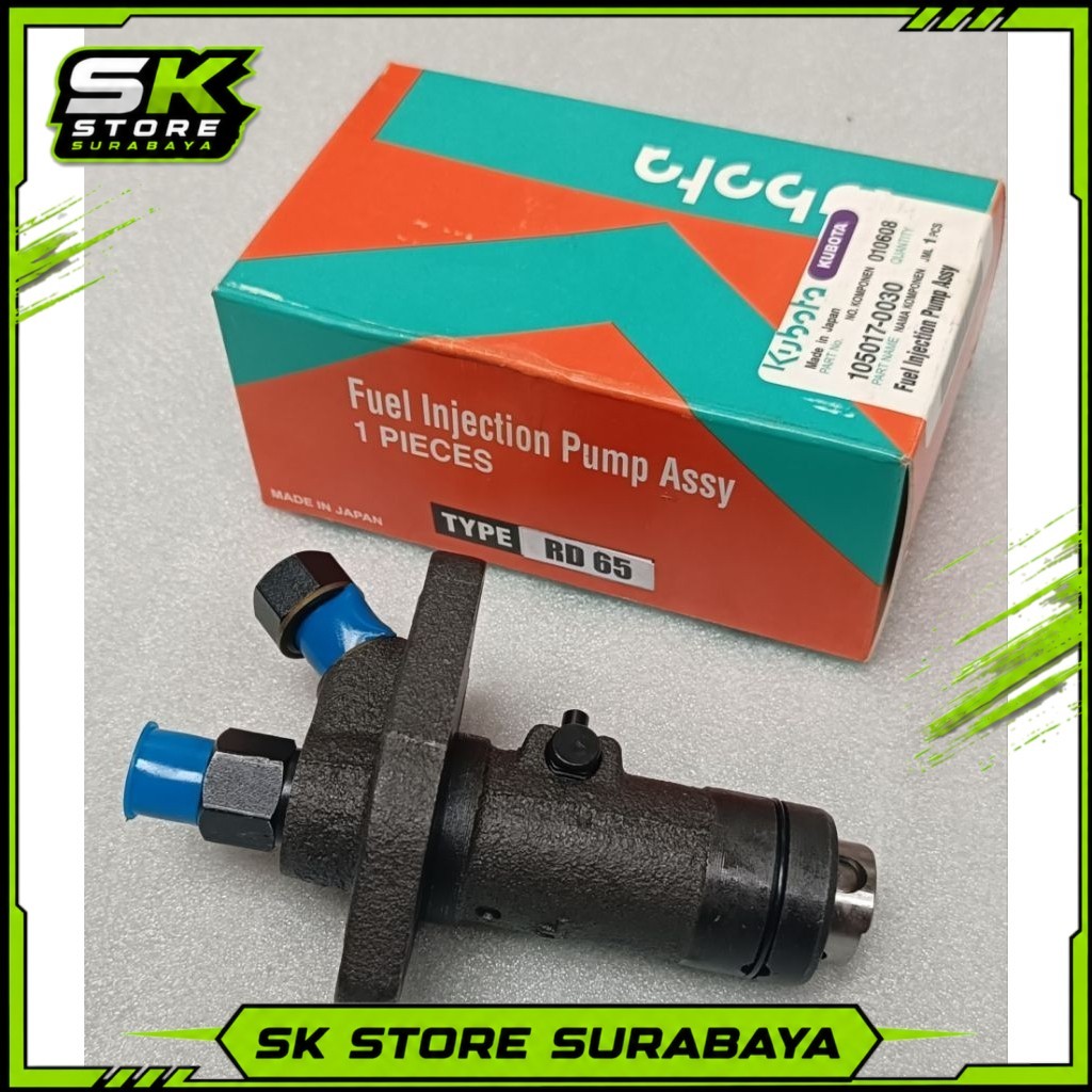 BosPom / Pompa Injeksi RD65 Fuel Injection Pump Assy RD55 RD65 Mesin Kubota Kualitas Terbaik