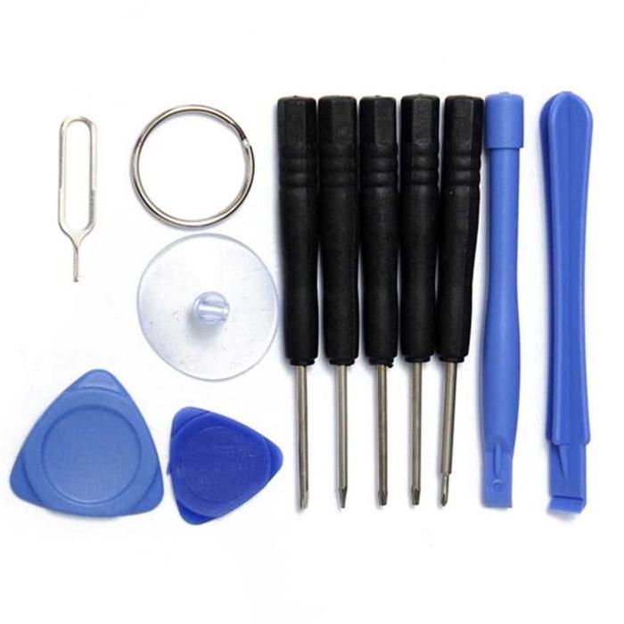 Repair Tools Set 11in1 Peralatan Reparasi Smartphone Obeng Presisi Mini Pick Segitiga Spudger Suctio