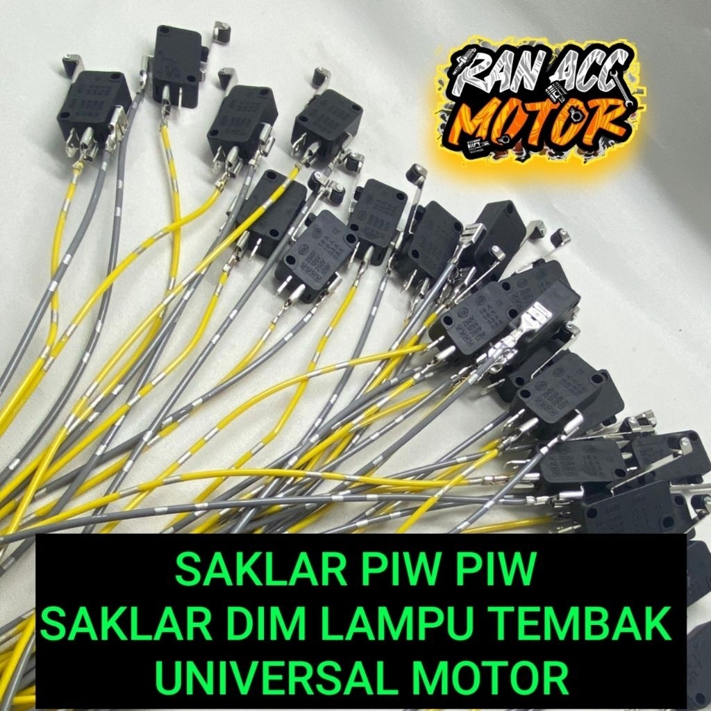 SAKLAR LAMPU TEMBAK PIW PIW SAKLAR NGEDIM