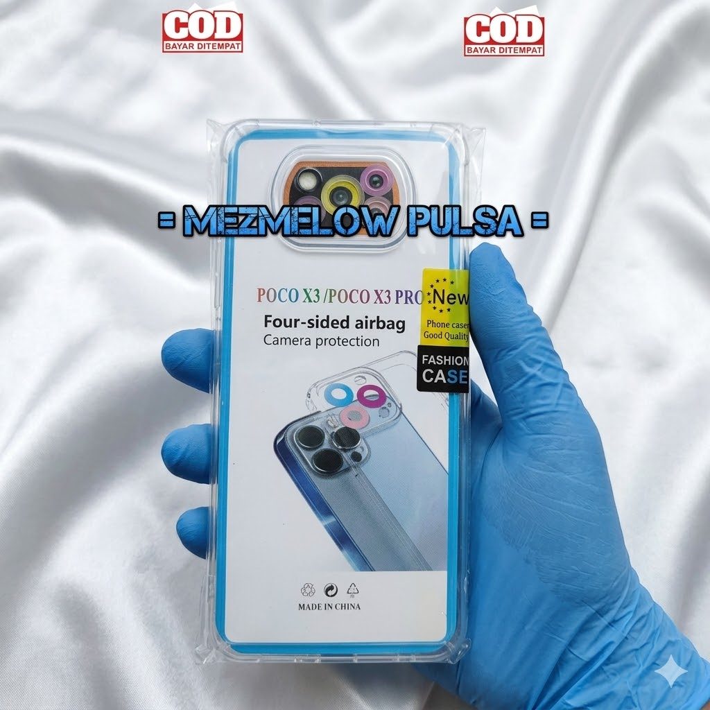 Softcase Silikon Transparant Casing Caseng XIAOMI POCO X3 NFC / POCO X3 PRO