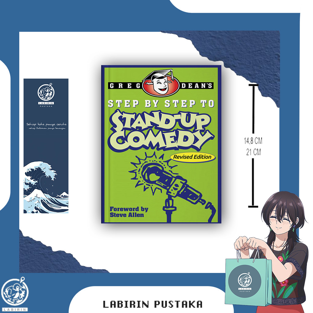 Step by Step to Stand-Up Comedy - Revised Edition by Greg Dean (English Version)