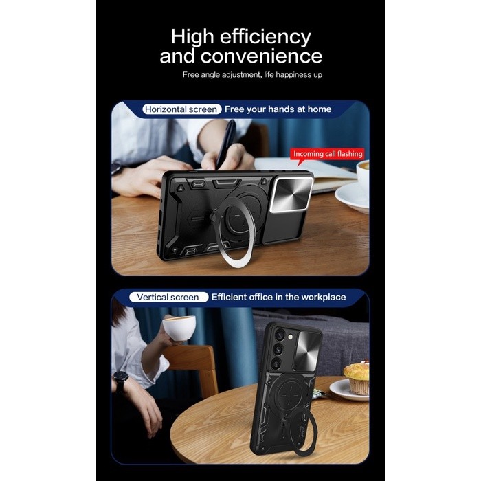 NEW PRODUCT SAMSUNG A31 - EVOX ARMY MILITARY FLASH FLIP LENS ARMOR CASE SHOCKPROOF