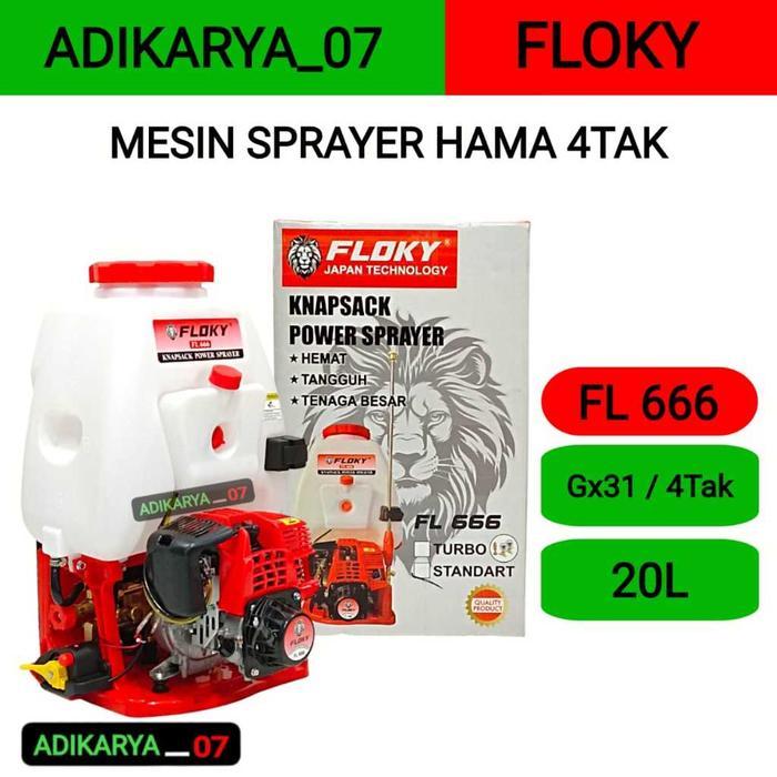 MESIN SEMPROT HAMA 25L TURBO 4TAK ENGINE SPRAYER HAMA 4STROKE - MESIN KABUT POWER SPAYER 4TAK STANDA