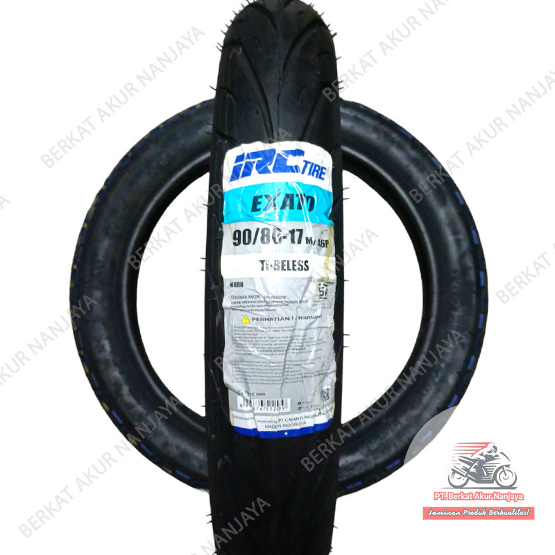 IRC Exato NR88 90/80-17 Ban Motor Tubeless
