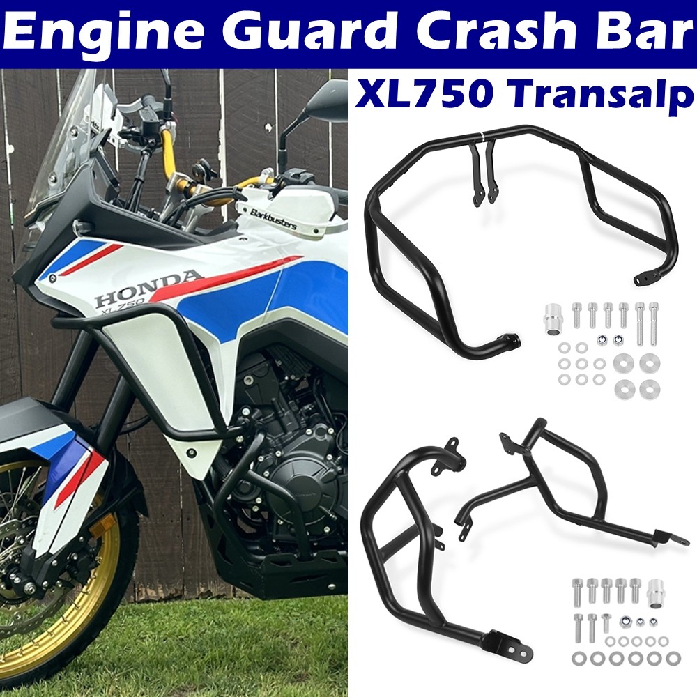 For Honda XL750 Transalp 2023 2024 2025 Motorcycle Engine Guard Crash Bar Bumper Fairing Frame Prote