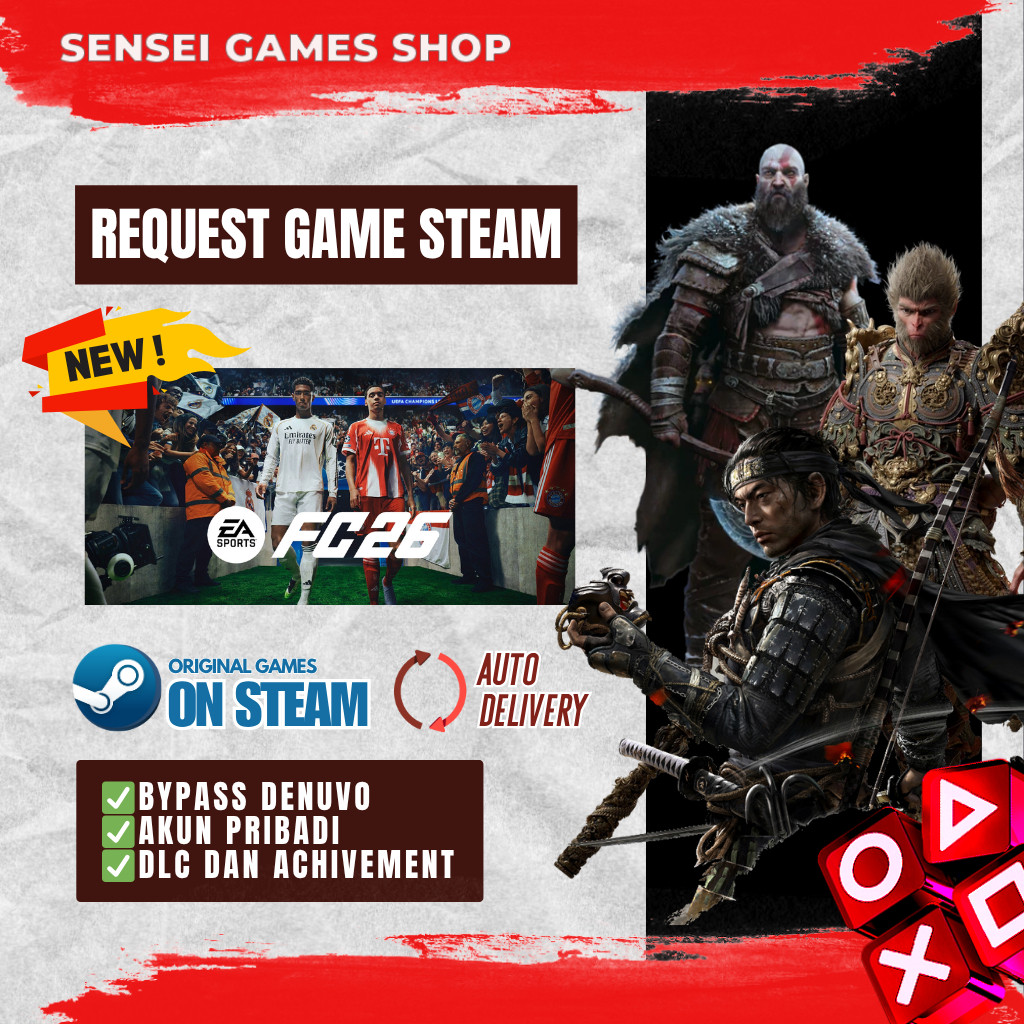 [BONUS STEAM KEY] REQUEST GAME STEAM MASUK LIBRARY AKUN PRIBADI / PRIVATE GAME STEAM LIFETIME