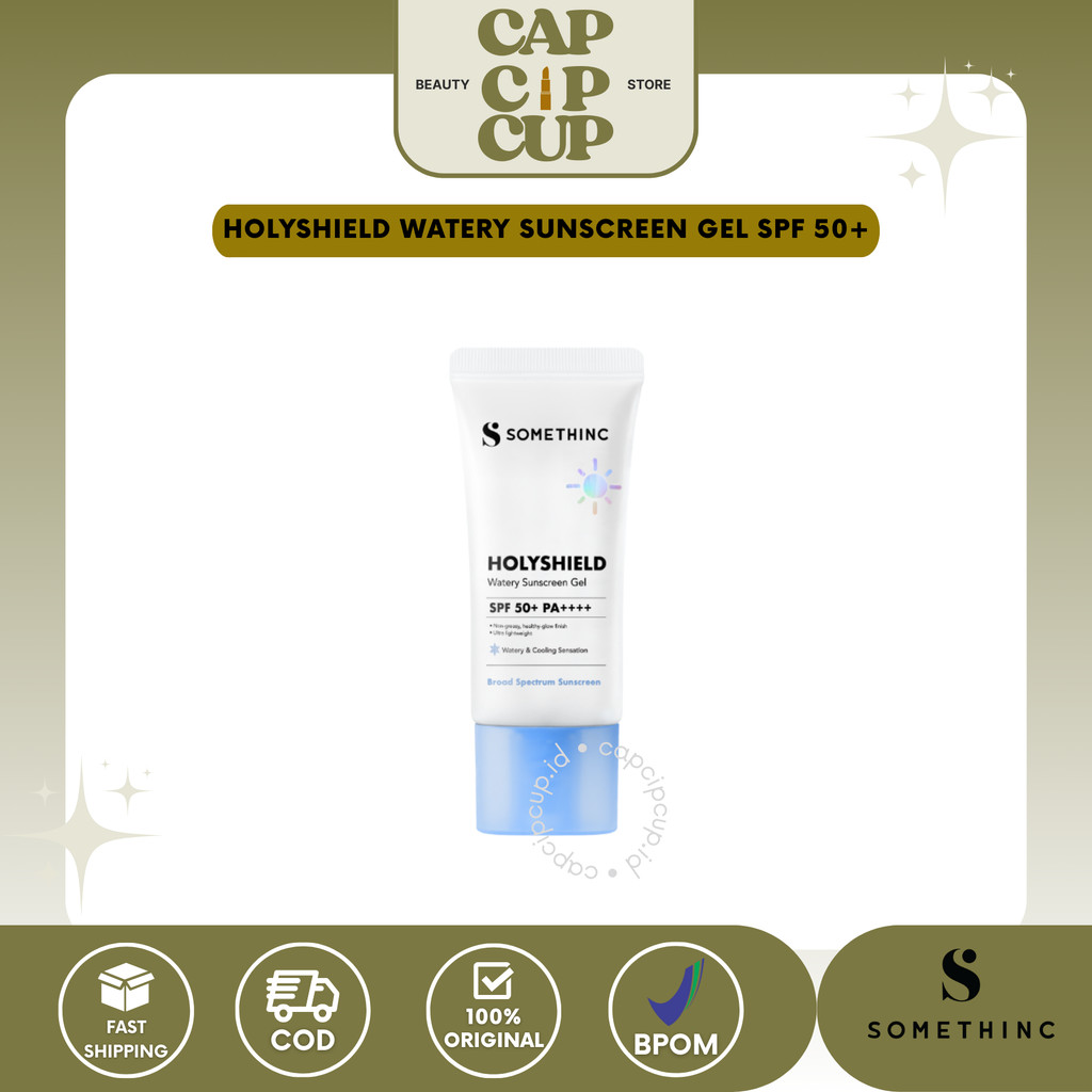 CAP - SOMETHINC Holyshield UV Watery Sunscreen Gel SPF 50+ PA++++ Original - Somethinc Sunscreen Gel