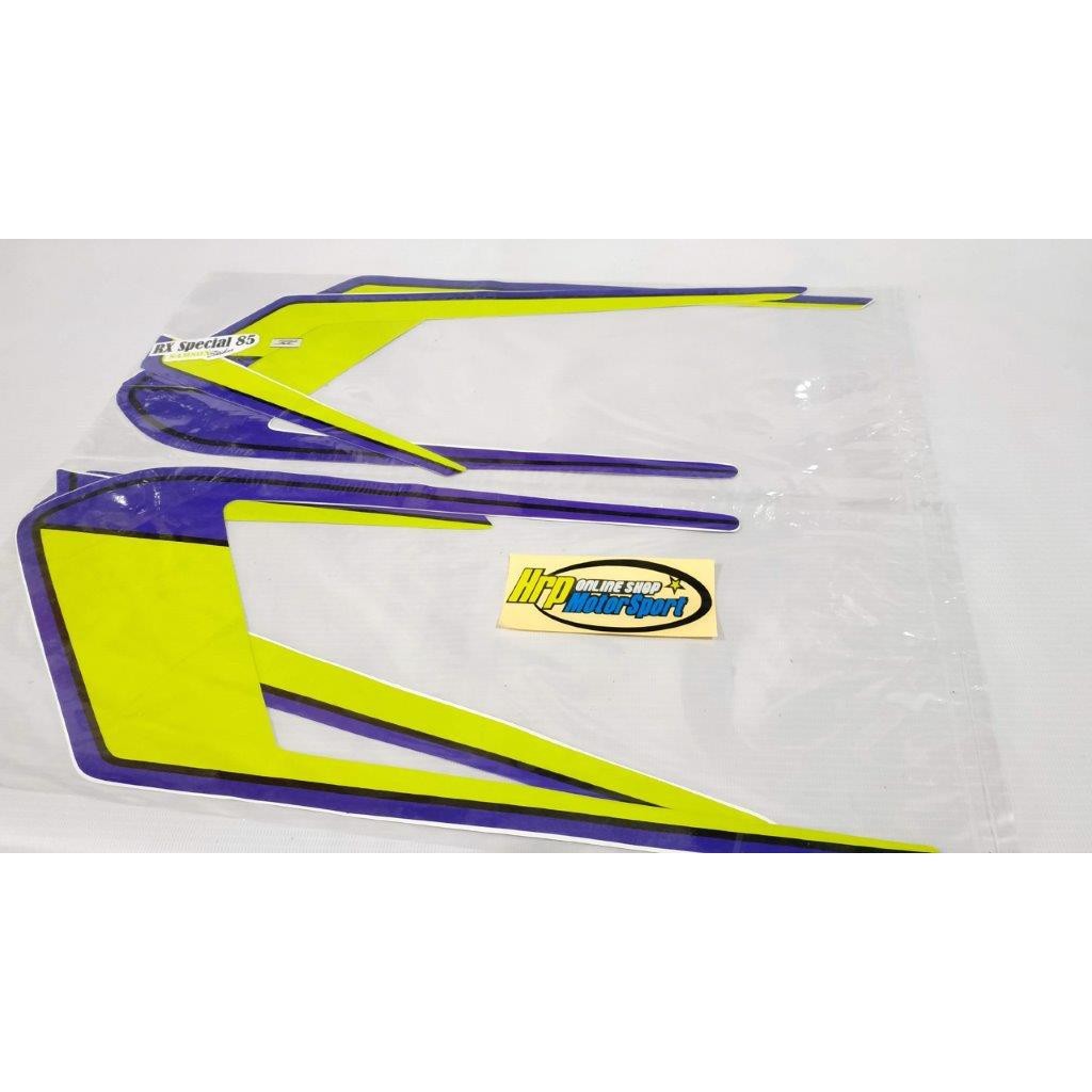 STIKER STRIPING RXS RX SPESIAL 1985 HIJAU HIGH QUALITY