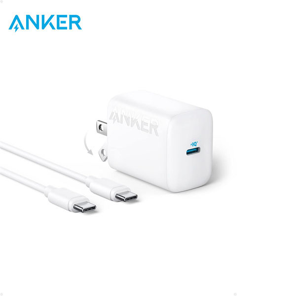 ANKER B2640 312 Charger 30W USB C Fast Charging Adapter Foldable Travel Charger Laptop Phone Tablet