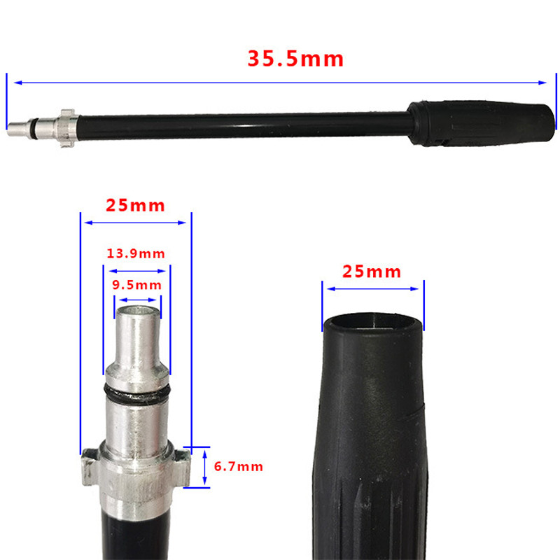 High pressure washer Water gun Car wash water gun Household water gun adjustable 8m water pipe set M