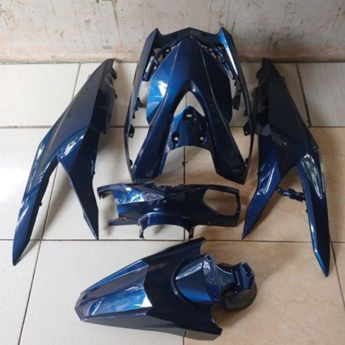 Cover Full body halus Honda Beat Deluxe 2020 - 2023 Moonlight blue