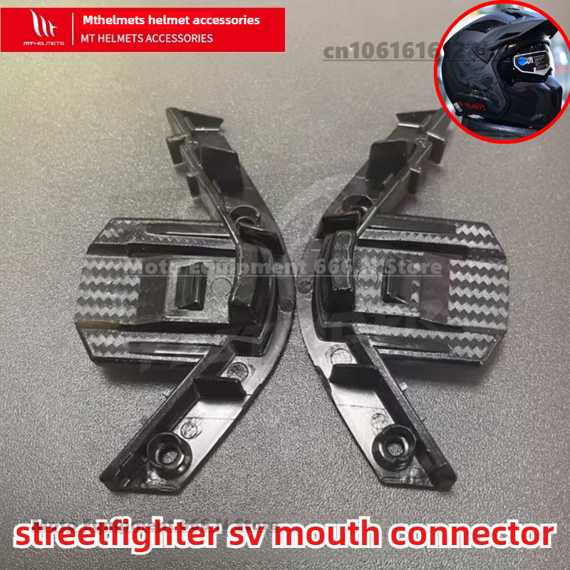 MT Streetfighter SV Accessories Mt Helmets in and Mouth Connector for MT Helmets Streetfighter SV