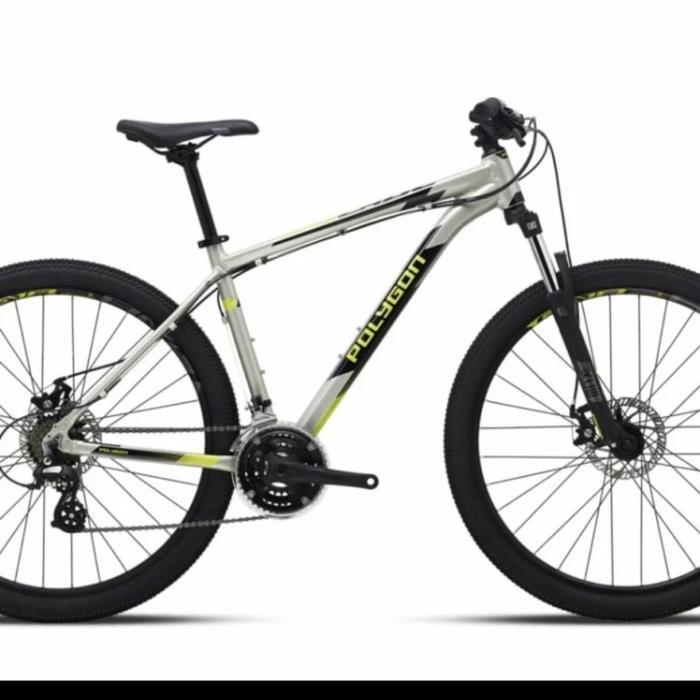 Sepeda Gunung MTB Polygon cascade 3 New 27,5 Inch Shimano - GREY