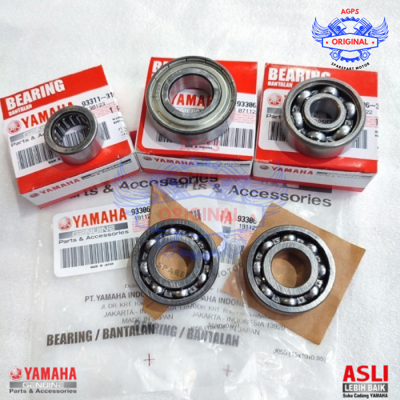 LAKER BEARING RASIO SET MIO SPORTY SMILE NOUVO Z LELE ORIGINAL