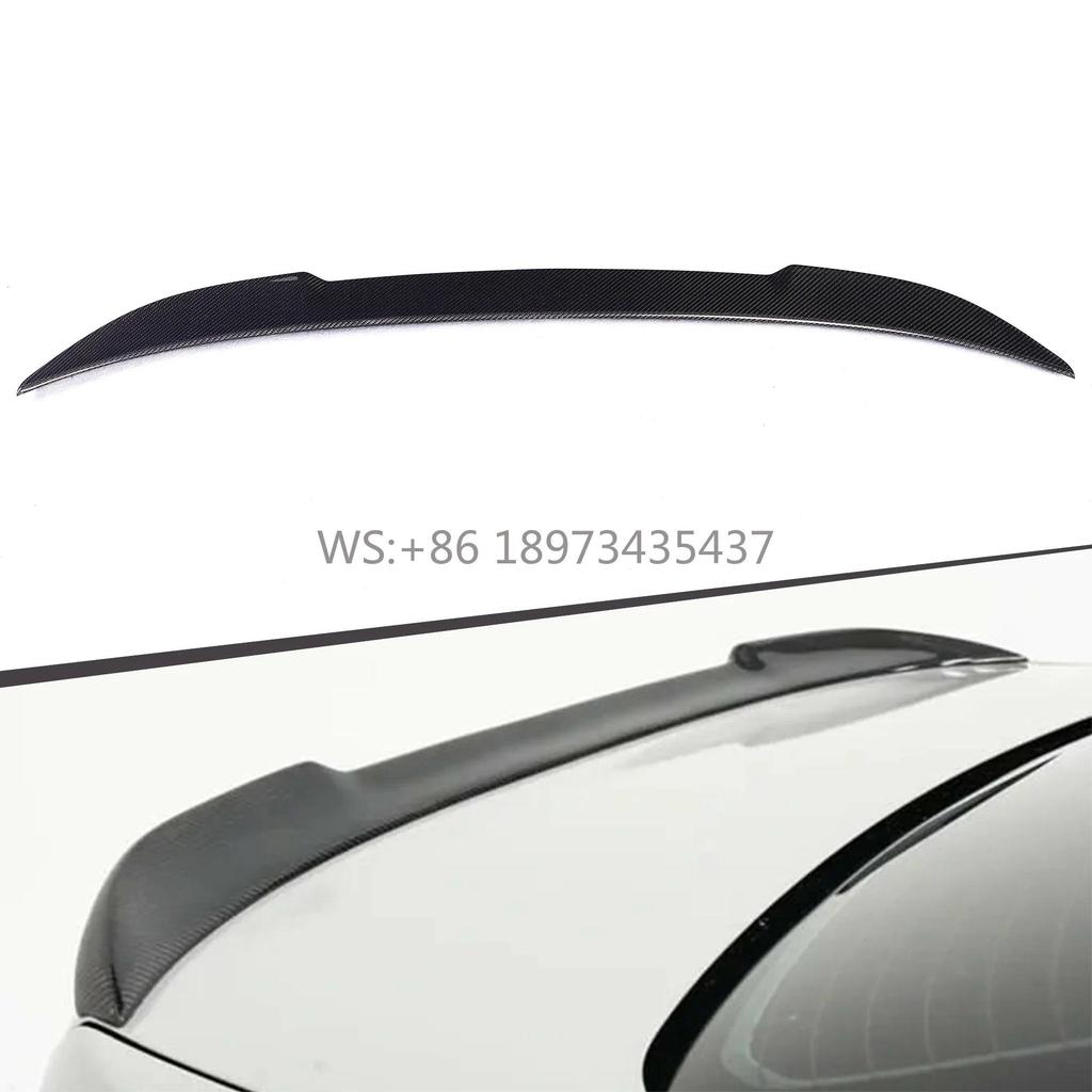 CS Type Carbon Fiber Rear Spoiler For Se F30 Body Kit