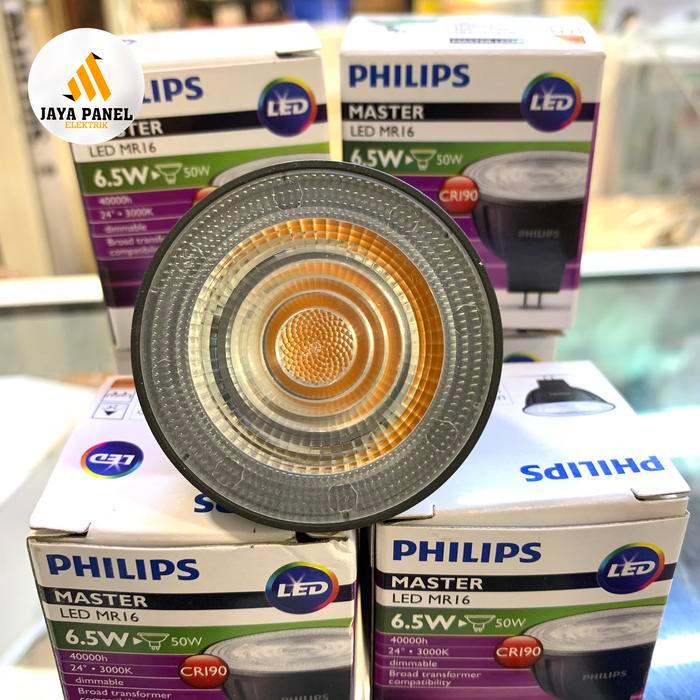 lampu philips led master mr16 6,5w 24D 2700K 3000k 4000k - 2700k
