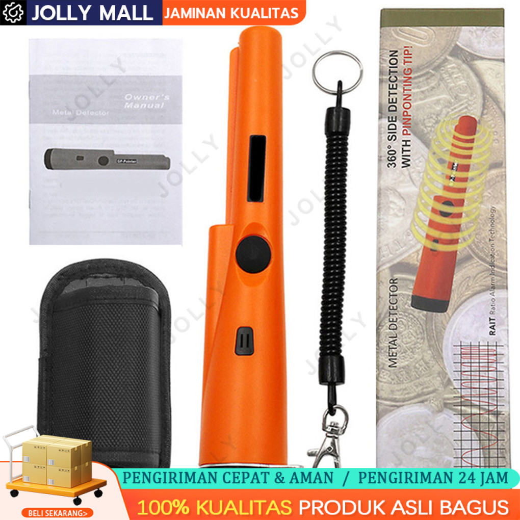 Metal Detector Alat Pendeteksi Logam Emas / Gold Detector / Alat Pendeteksi Emas / Detektor Logam Em