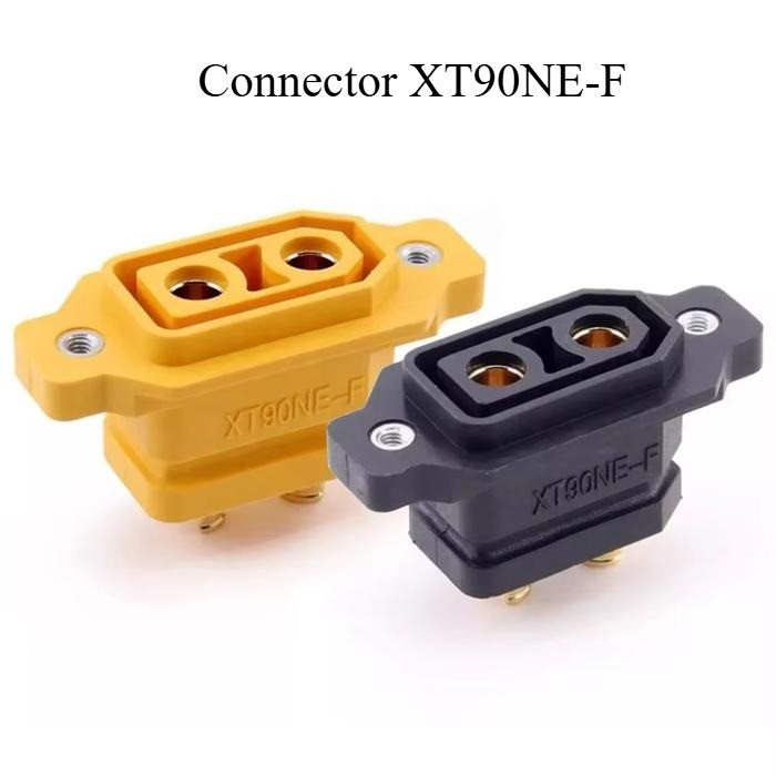 1Pcs Konektor Connector XT90NE XT90E XT90NE-F Female Plug XT90 Mountable Connector 30A RC part - Kun