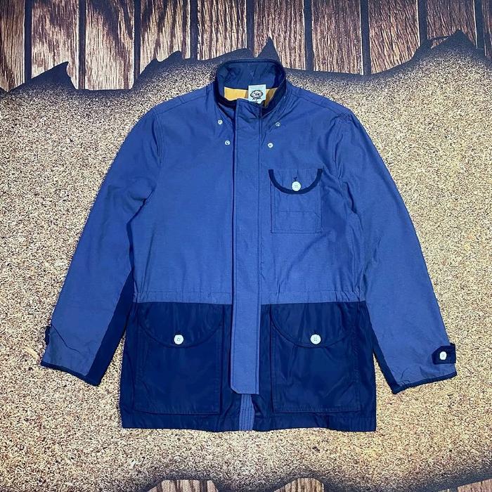 work jaket parka pria BASIC HOUSE jaket pria two tone colour kombinasin warna casual murah bagus siz