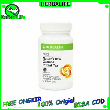 Herbalife Nutrition NRG Teh Instan Penambah Energi Dan Stamina NRG Instant Tea - suplemen kesehatan 