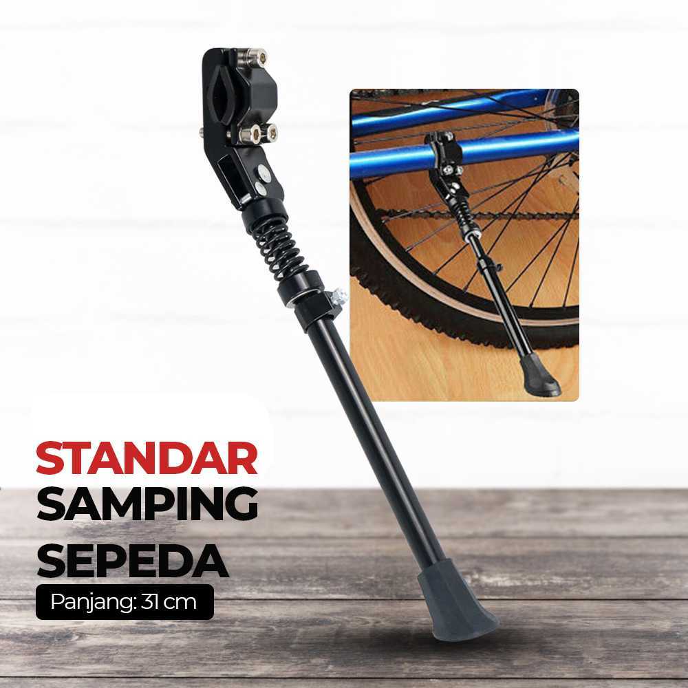COD Jagang Standar Samping Sepeda MTB Gunung Roadbike Lipat Ukuran 16 20 24 26 Inch 700c Panjang 31 