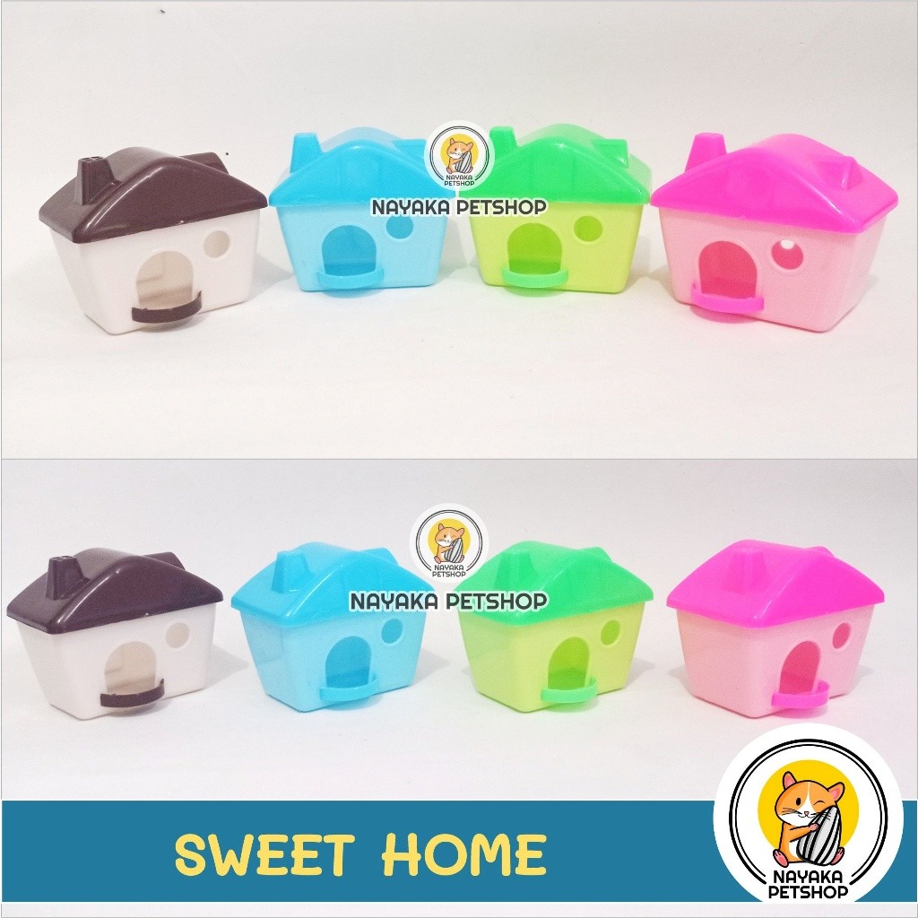 Sweet Home Mainan Rumah Hewan Hamster Tupai Gerbil Sugar Glider Bajing