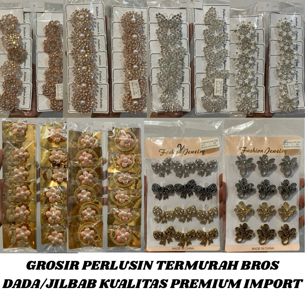GROSIR PERLUSIN TERMURAH BROS DADA/JILBAB KUALITAS PREMIUM IMPORT