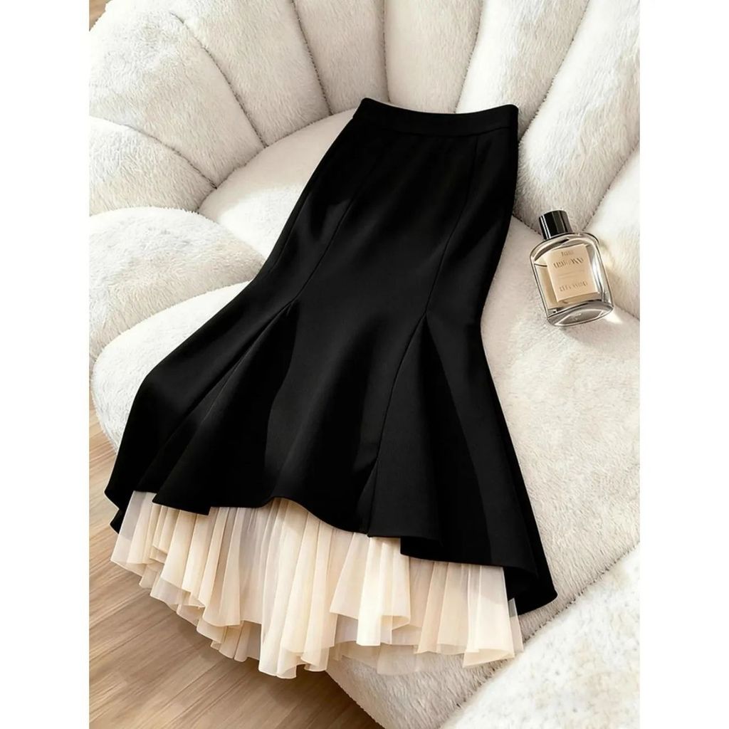 Rok panjang wanita model fishtail baru