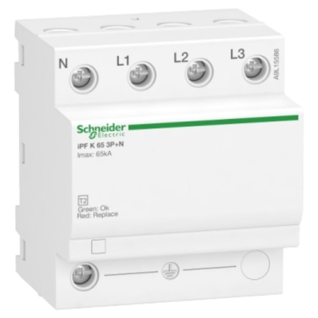 Surge Arester Schneider PF65 iPF K 65 3P+N 4P 65kA Arester ORIGINAL SCHNEIDER