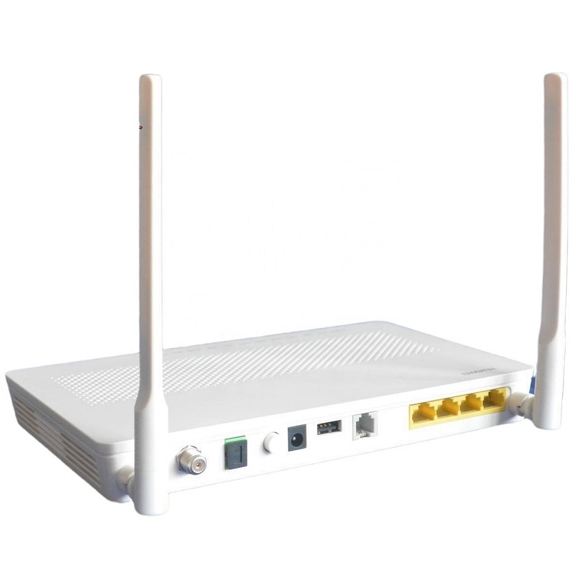 NEW HG8247H5 Gpon ONU FTTH  SC APC modem router 4GE + 1Tel + CATV + WiFi  With English Software