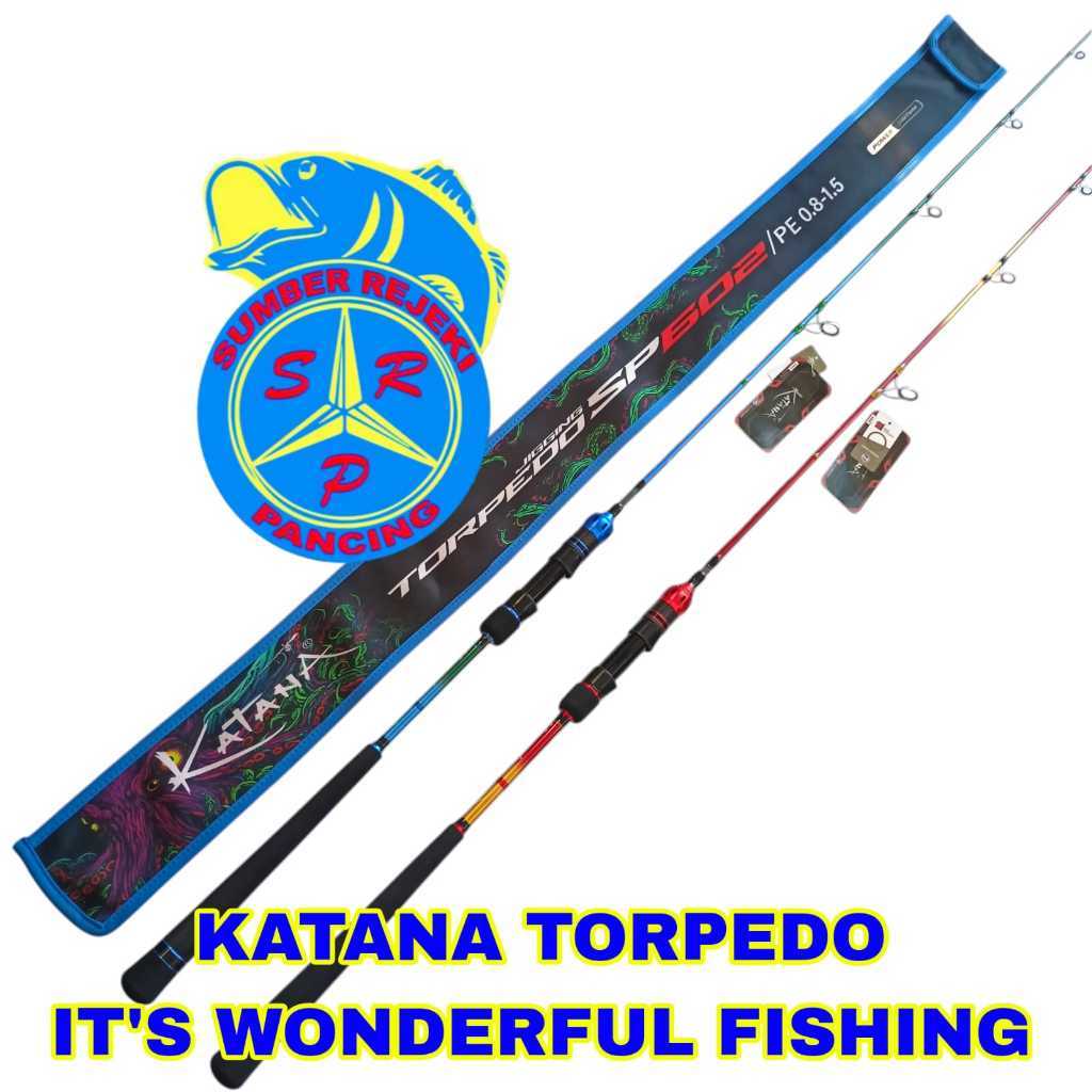 Joran Jigging Katana Torpedo Solid Carbon Fuji