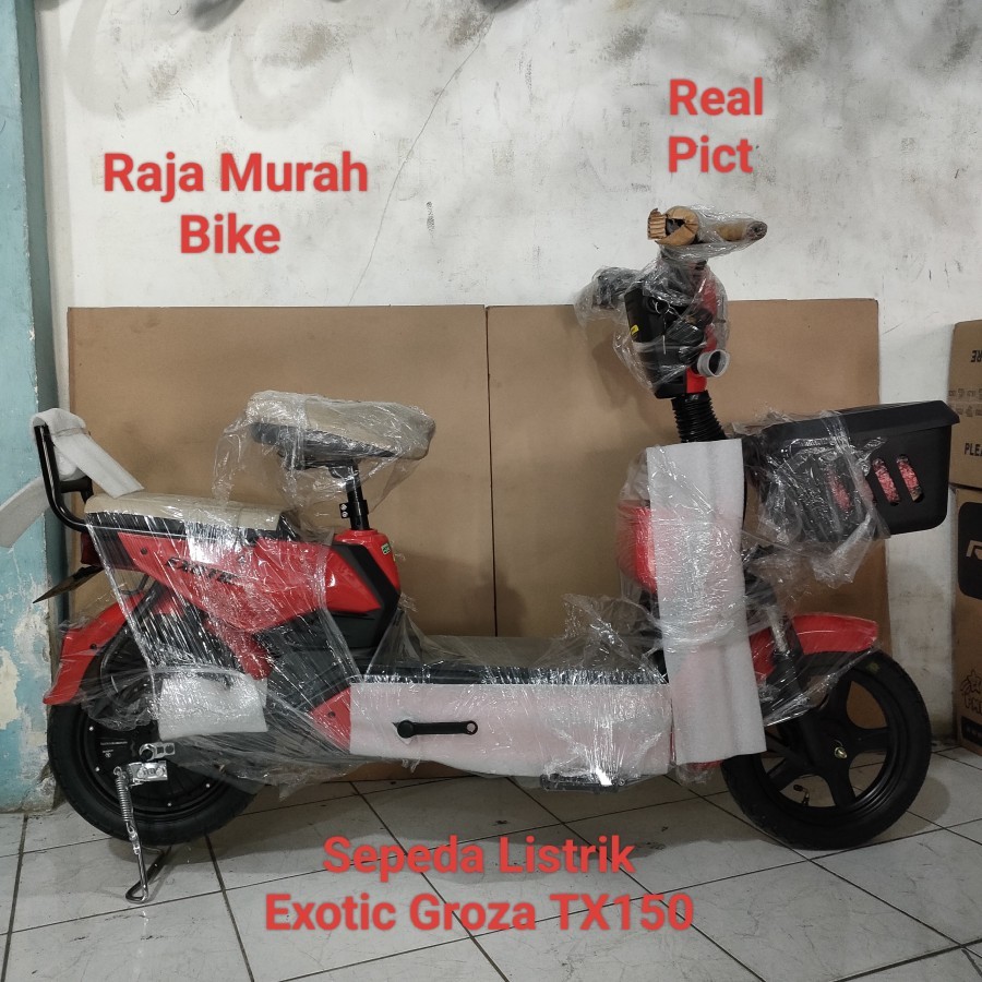 Sepeda Listrik Exotic Groza TX150 Sepeda Listrik E-bike Bergaransi Resmi Sepeda Listrik Exotic New P