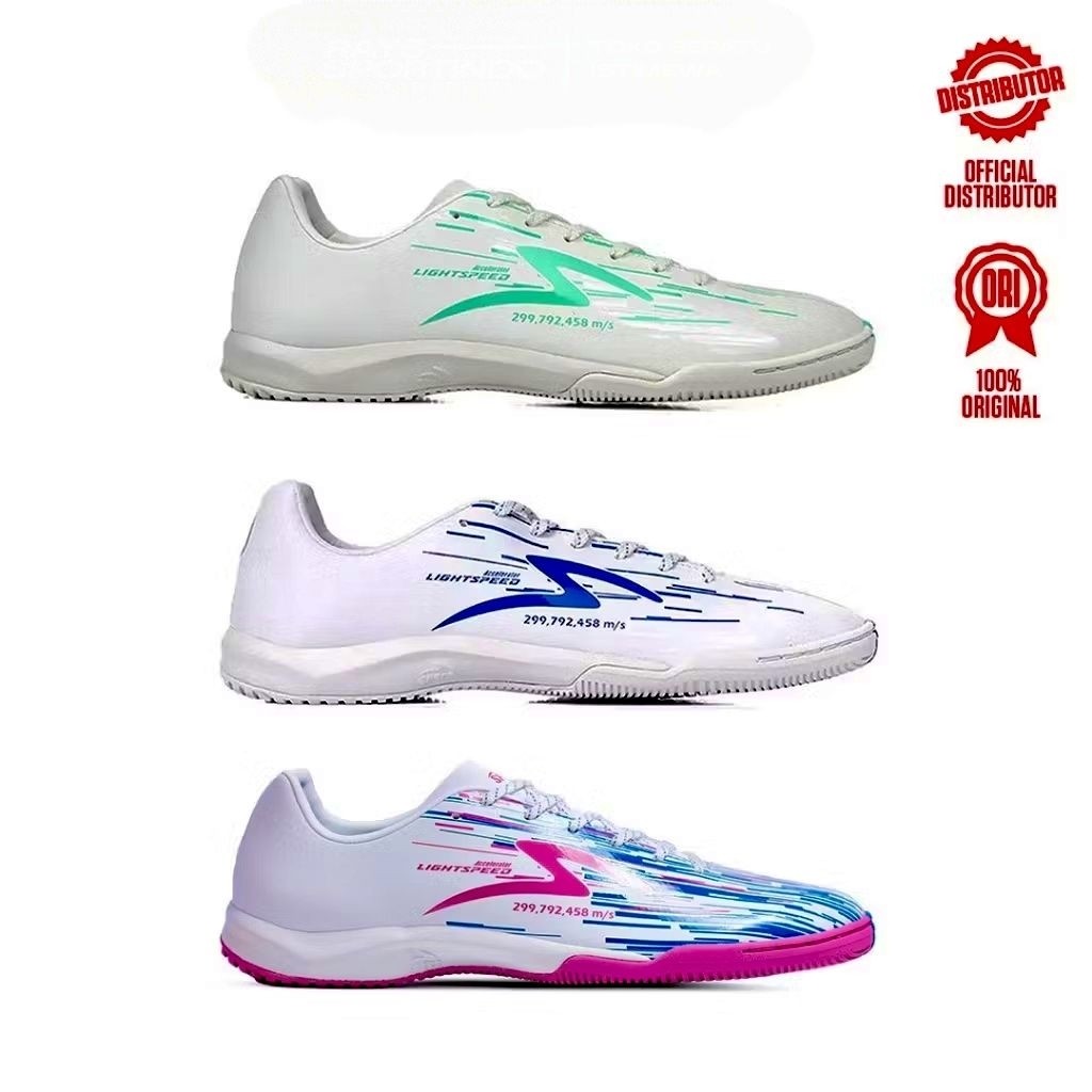 SEPATU FUTSAL SPECS LIGHTSPEED REBORN IN METACRUSH & ILUMINATE PACK