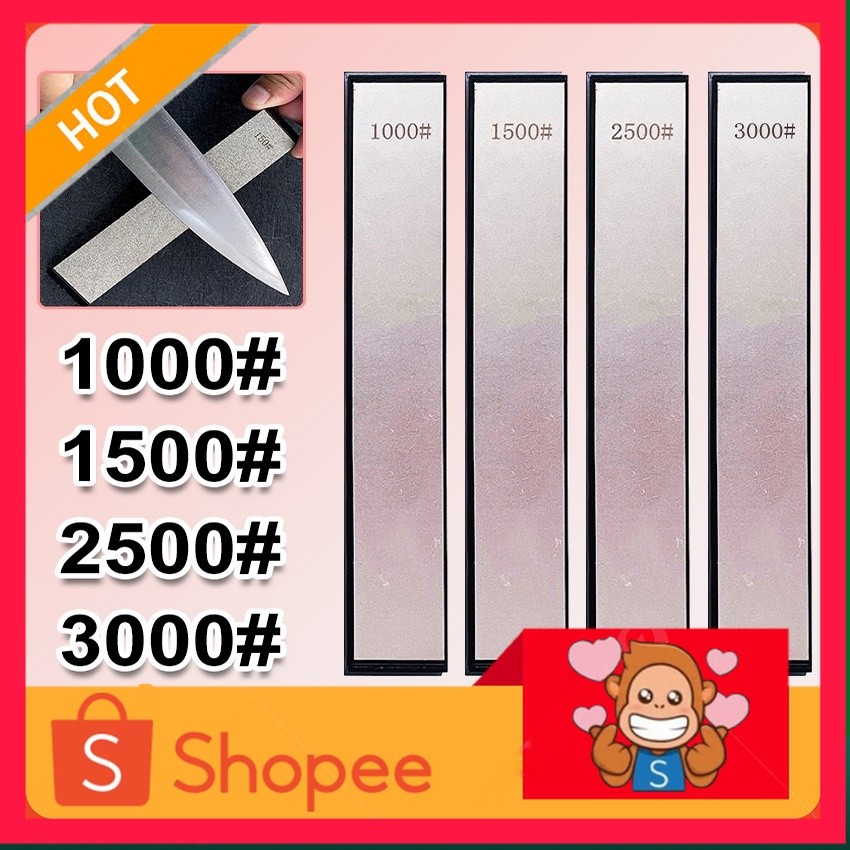 Asahan Pengasah Pisau Batu Asah Pisau Diamond Grit Batu ​Pengasah Pelat Batu Asah Asahan Pisau Diamo