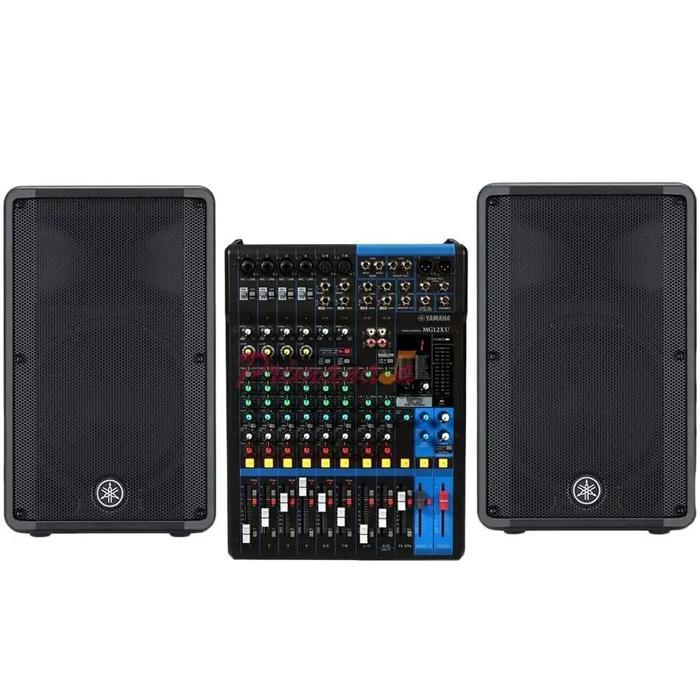 PROMO BIG SALE Yamaha DBR 12 Paket Sound Sistem 2000 Watt Original dan Bergaransi Speaker Aktif