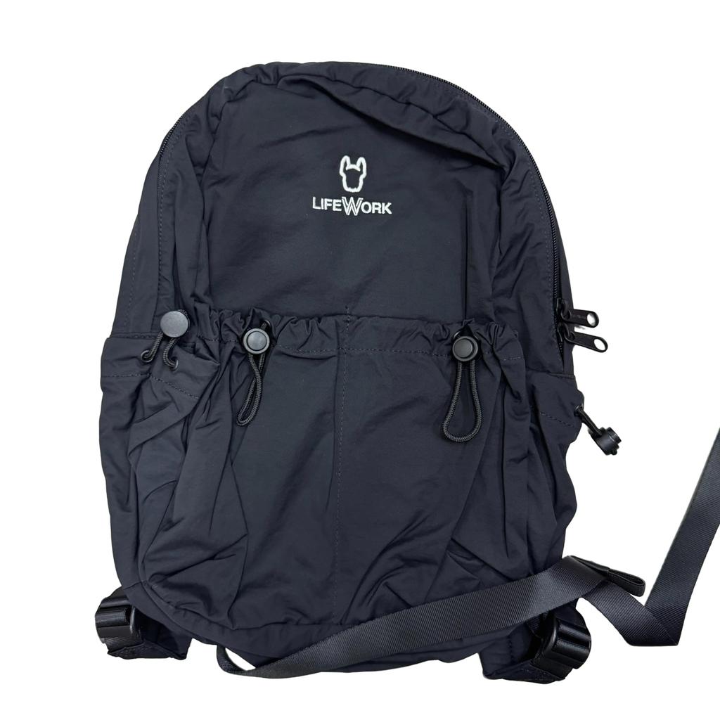 LIFEWORK Hideaway Two Pocket Shirring Backpack Authentic / Tas Ransel LW Original